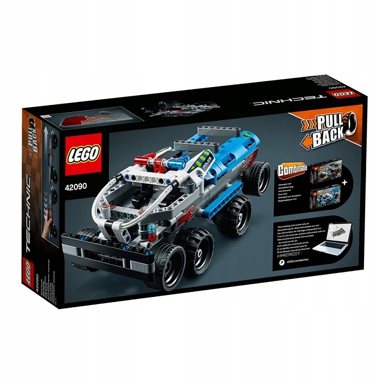 Купить LEGO TECHNIC 42090 ГРУЗОВИК-МОНСТРА ЗЛОДЕИ: отзывы, фото, характеристики в интерне-магазине Aredi.ru