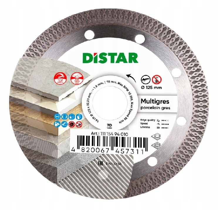 Distar Multigres tarcza 115mm