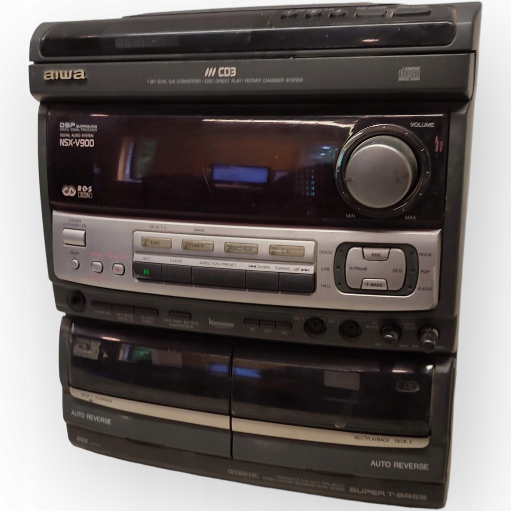 Wieża Aiwa NSX V 900. Aukcja BCM - 14067915899 - oficjalne