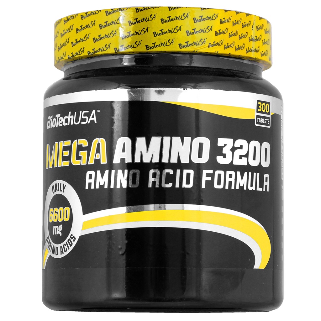 BIOTECH MEGA AMINO 3200 300tab AMINOKWASY BCAA EAA