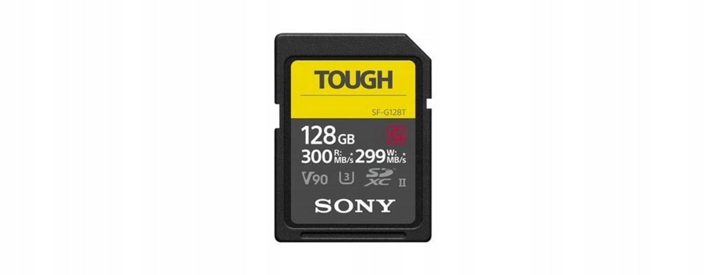 Sony SF-G128T pamięć flash 128 GB SDXC UHS-II Klasa 10