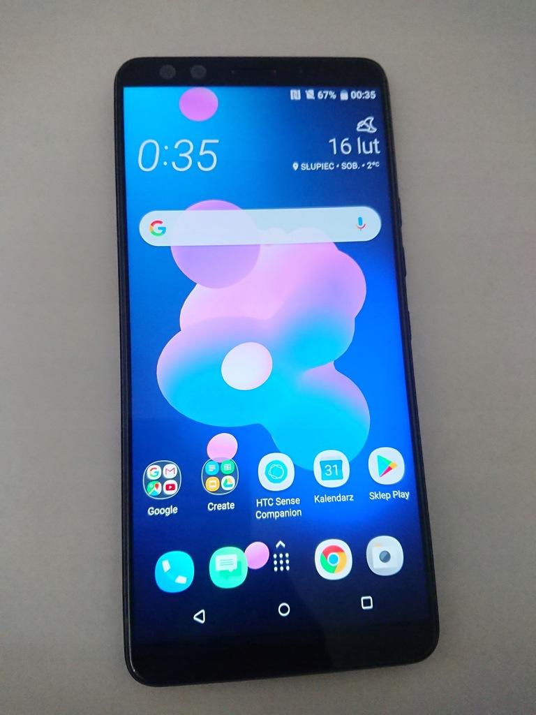 HTC U12+ ceramic black z rtveuroagd