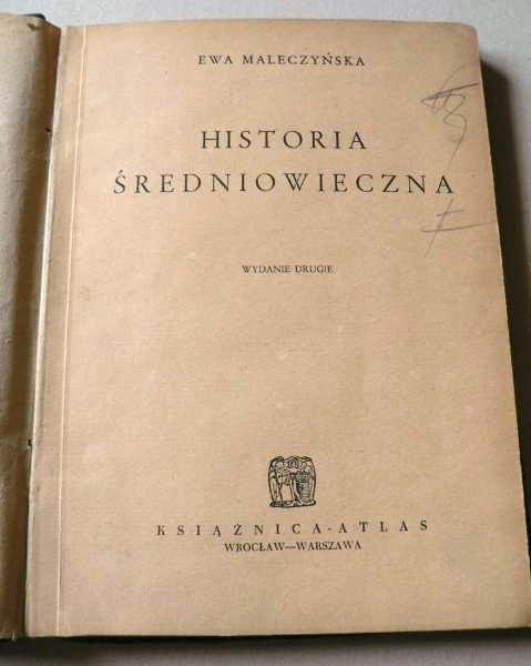 HISTORIA ŚREDNIOWIECZNA wyd. II