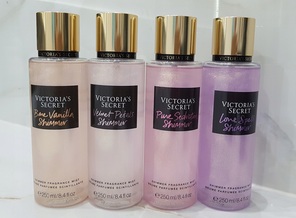 Mgiełka Victoria Secret Bare Vanilla z drobinkami