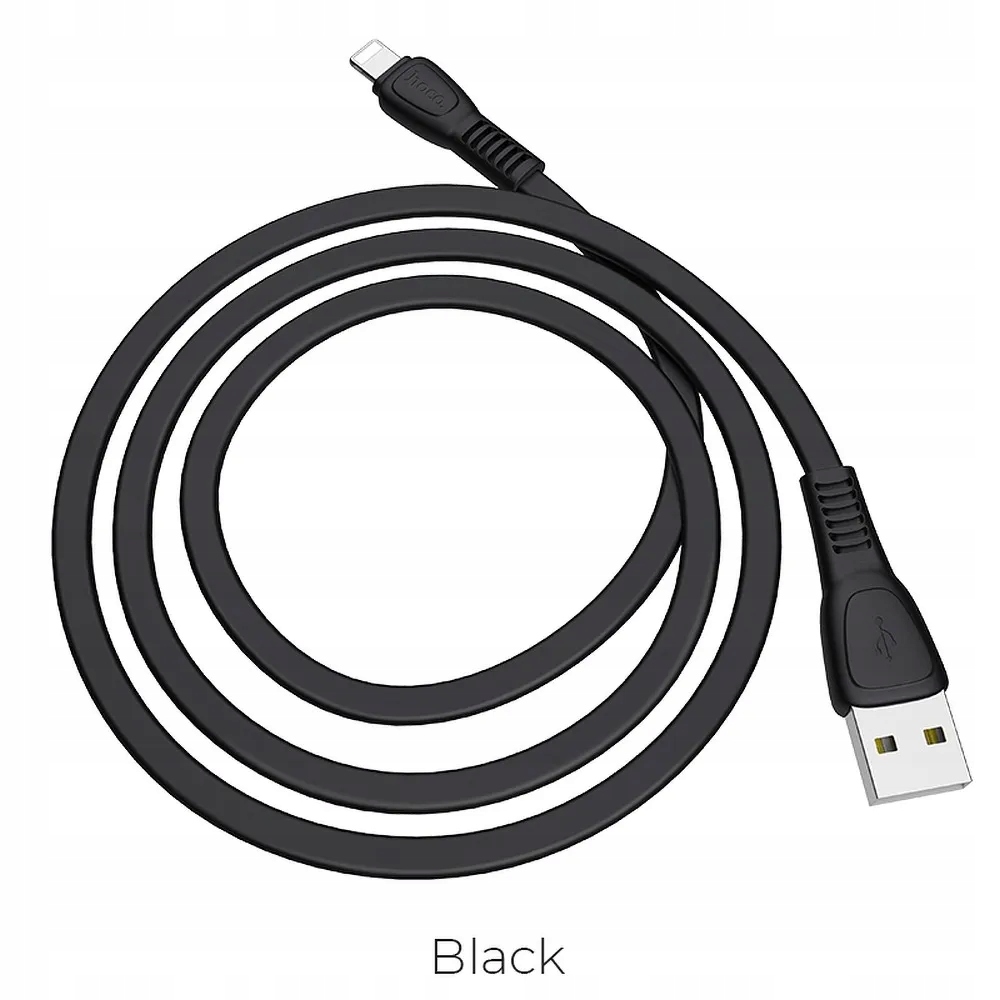 HOCO kabel USB do iPhone Lightning 8-pin 1m czarny