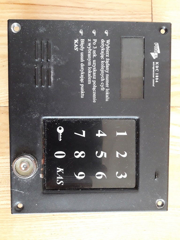 Panel klawiatura domofon Proel KDC 1804 czytnik - 8008850667 ...