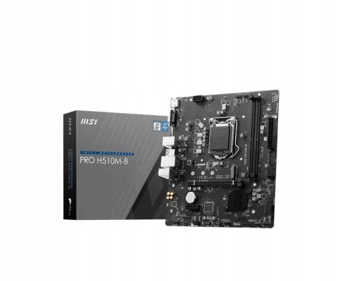 PŁYTA GŁÓWNA MSI PRO H510M-B H510 S1200 MATX INTEL