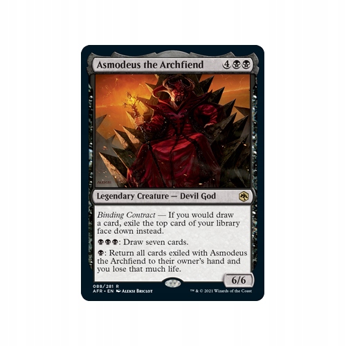 MTG Asmodeus the Archfiend FOIL (Rare)