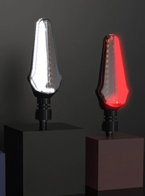 DYNAMICZNE KIERUNKOWSKAZY LED PŁYWAJĄCE STOP DRL