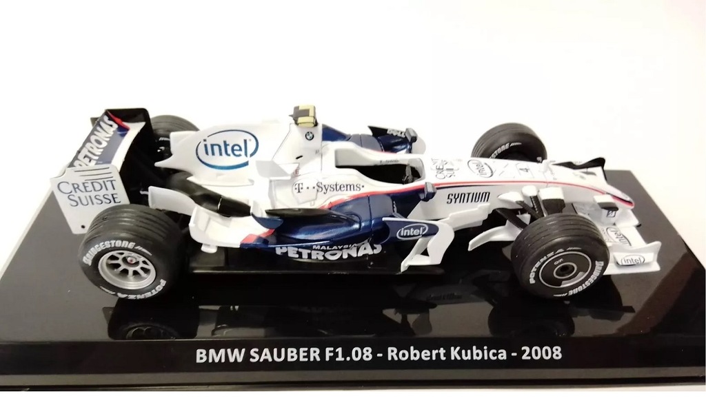 ミニチャンプス BMW SAUBER F1.08 1/18 R.KUBICA kubica-bmw-sauber-f1