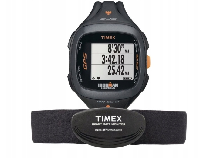 TIMEX Smart Watch T5K742 IRONMAN GPS Triathlon