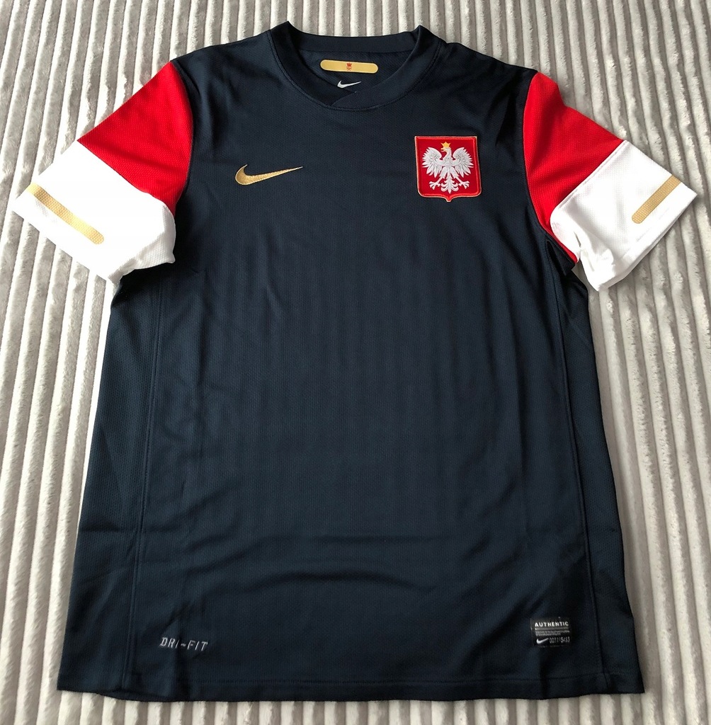 Koszulka meczowa POLSKA - Nike 2010 - 7851078211 - oficjalne archiwum  Allegro