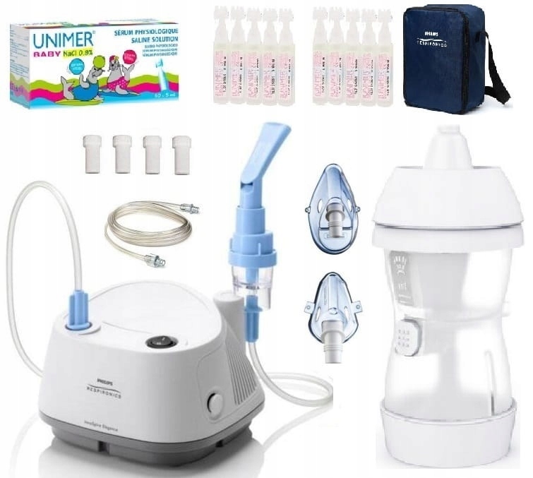 Inhalator PHILIPS DOSTAWA ELEGANCE +IRYGATOR PRO