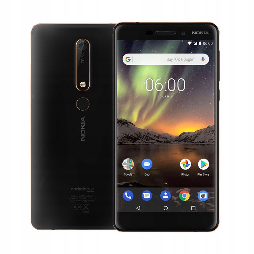 Купить NOKIA 6.1 TA-1043 3 ГБ 32 ГБ LTE 16 МП черный АНДРОИД: отзывы, фото, характеристики в интерне-магазине Aredi.ru