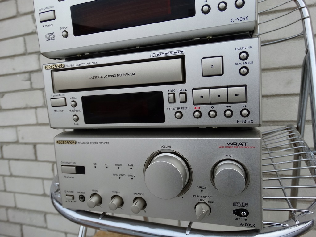 ONKYO A-905TX ミニコンポセット 高額買取実施中!!】ONKYO ミニコンポセット（A-905TX、C-705TX