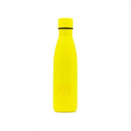 Cool bottles butelka termiczna 500 ml triple cool neonowo żółta