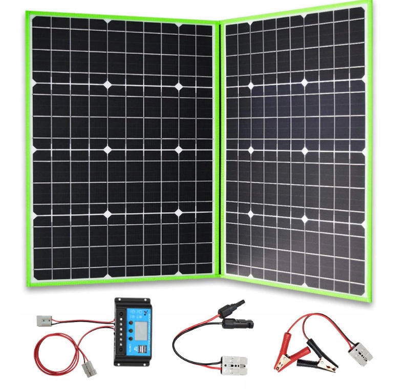 ZESTAW! Panel słoneczny 100W + kontroler 10A