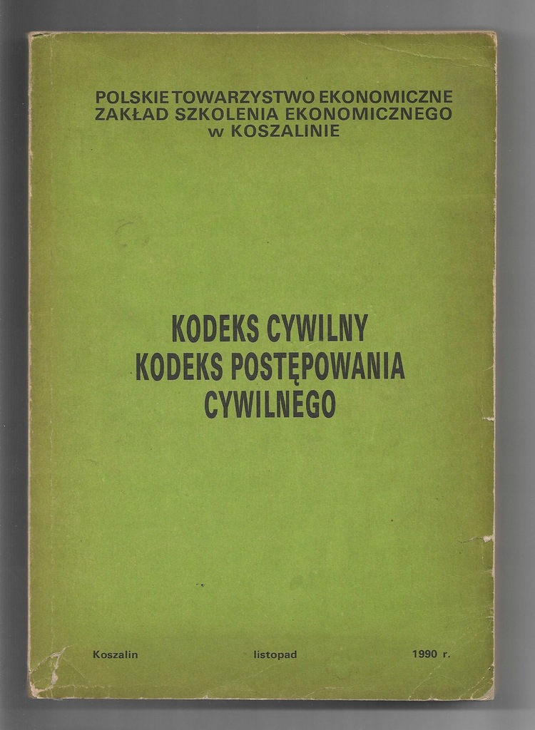 Kodeks cywilny i postępowania cywilnego 1990 r.PTE