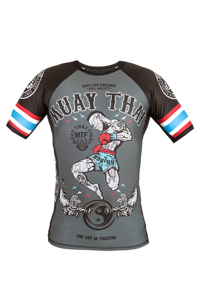 Dirty Ray Koszulka Rashguard Muay Thai RG10L