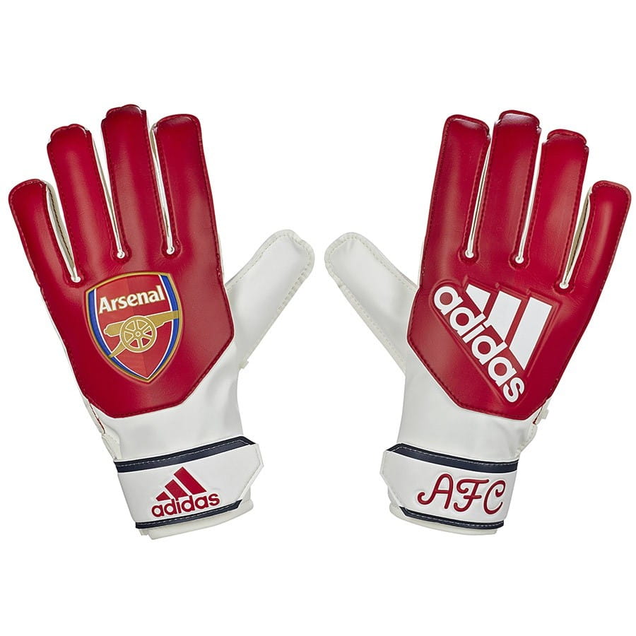 Rękawice adidas Arsenal FC YP EK4746 - CZERWONY; 7