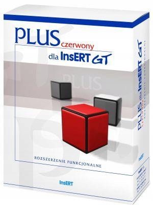 Oprogramowanie InsERT - czerwony Plus dla InsERT