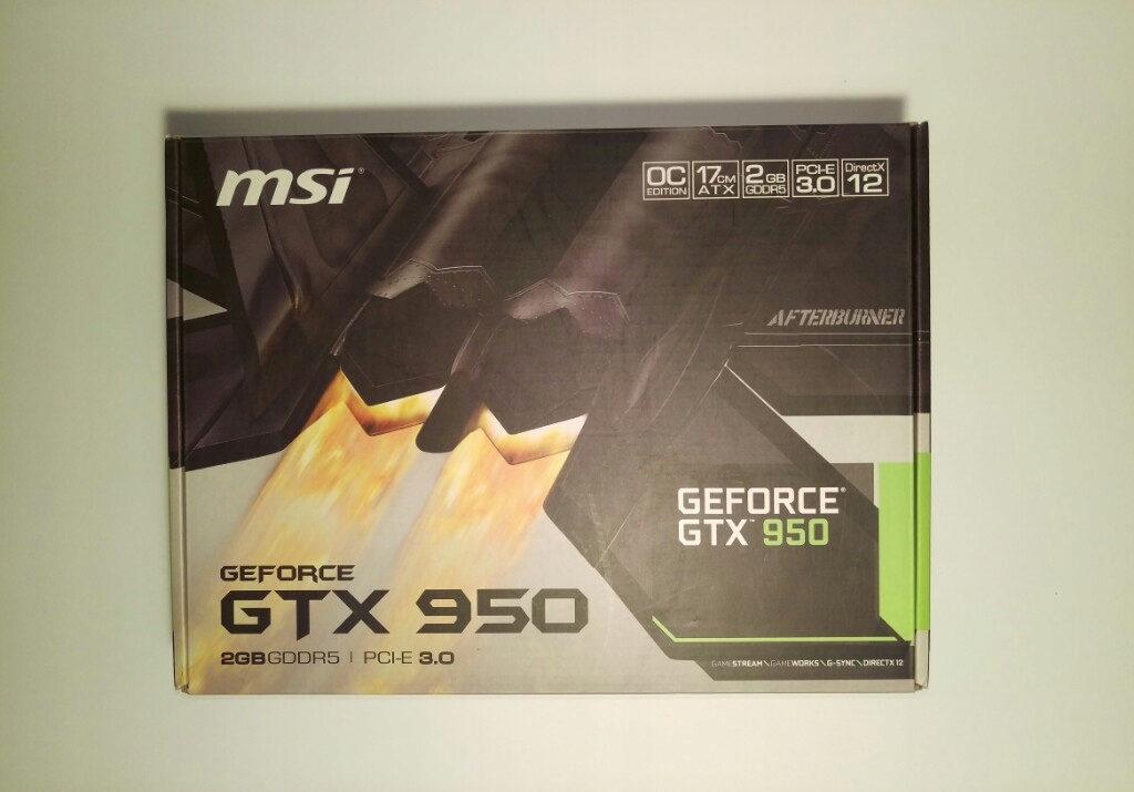 MSI GTX 950 2GB