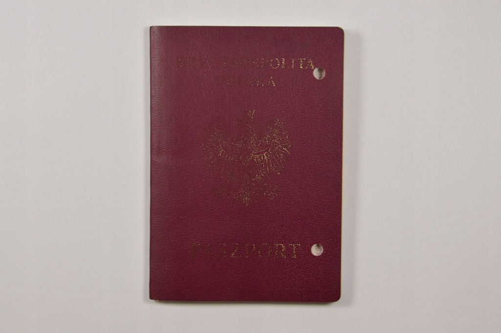 1 POLSKI PASZPORT III RP MARYNARZ WIZY STEMPLE