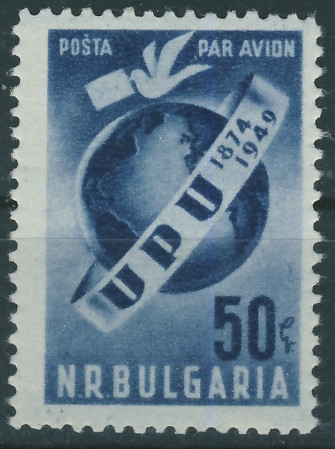 Bułgaria 50 lewa - UPU 1874-1949