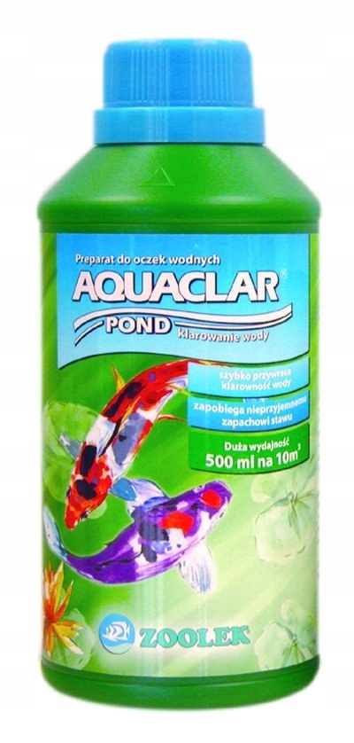 Zoolek Aquaclar Pond Plus Oczko Wodne 500Ml Na Męt