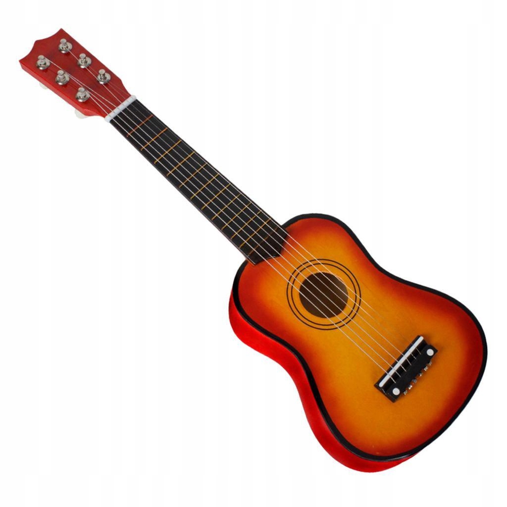 Mini 21-calowa 6-strunowa gitara akustyczna