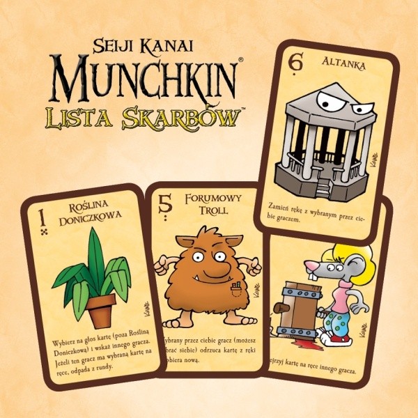 Купить Карточная игра MUNCHKIN 2016 СПИСОК СОКРОВИЩ базовая: отзывы, фото, характеристики в интерне-магазине Aredi.ru