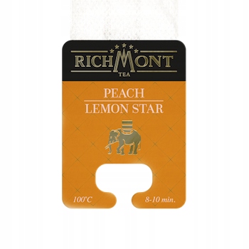 Herbata Richmont owocowa PEACH LEMON STAR 10 szt.