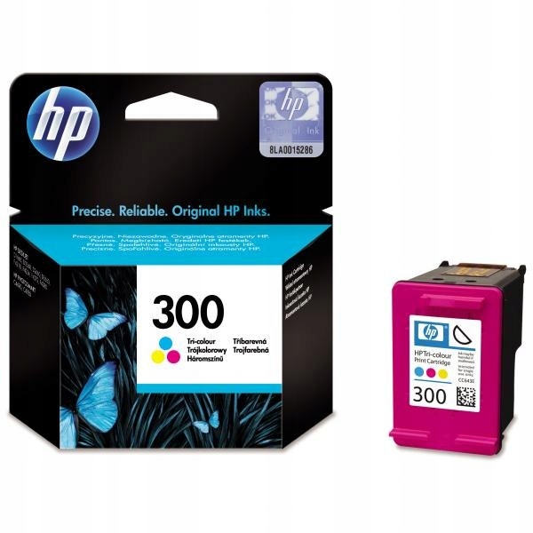 HP oryginalny ink / tusz CC643EE, HP 300, color, 165s, 4ml, HP DeskJet D256