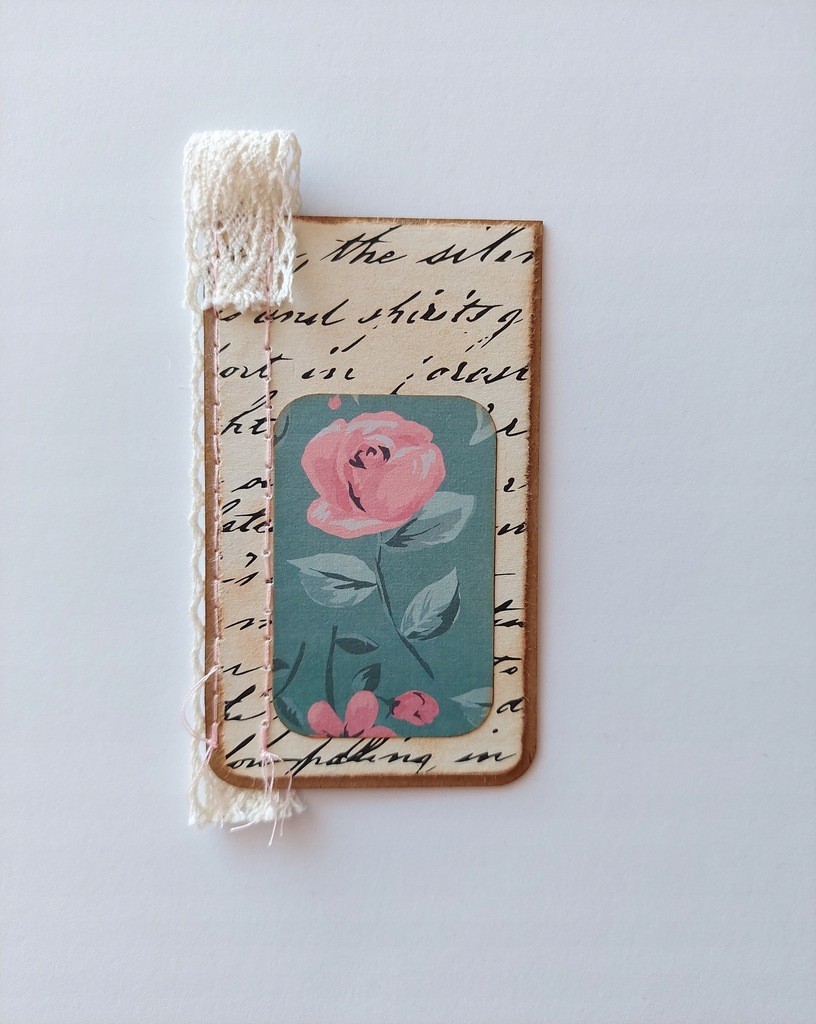 Zakładka do książki wykonana ręcznie