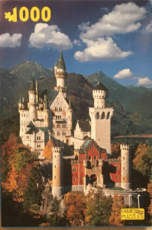 Puzzle 1000 el. Zamek Neuschwanstein 685x480mm