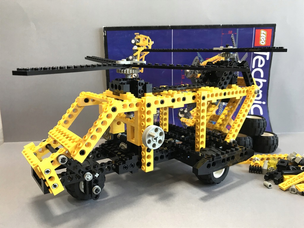 Lego 8062 Universal Set Technic UNIKAT VINTAGE 9629722622 oficjalne archiwum Allegro