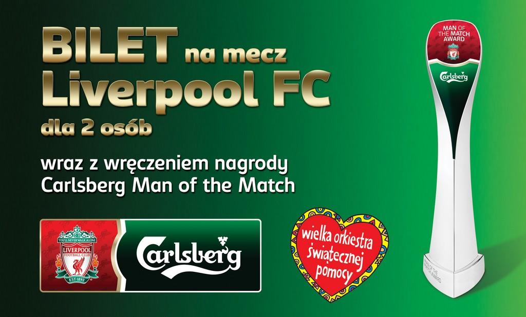 Carlsberg - Pakiet VIP na mecz Liverpool FC