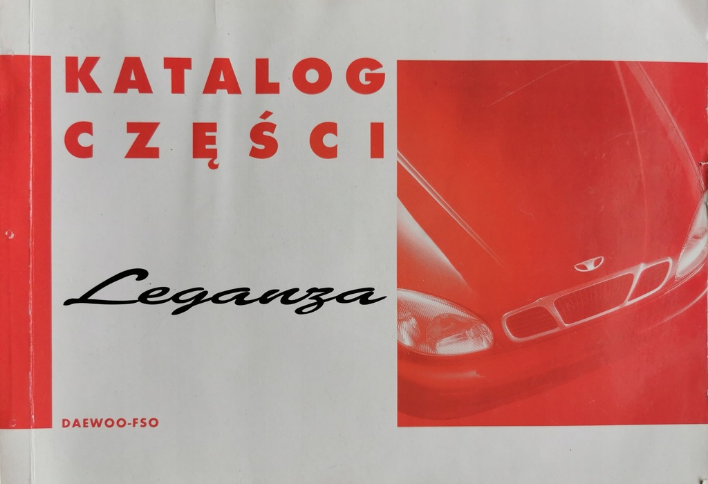 Katalog części Daewoo Leganza