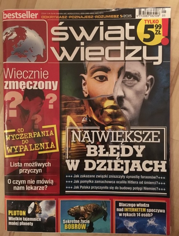 Świat wiedzy - magazyn popularnonaukowy, nr 5/2015