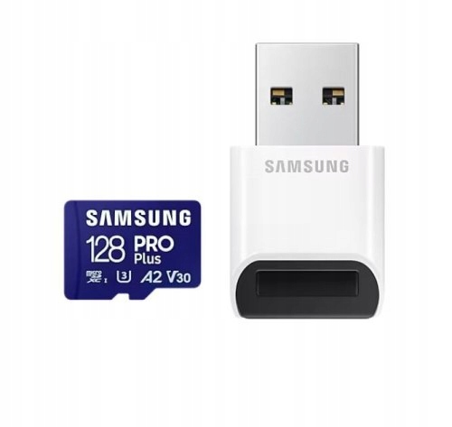 Karta pamięci SAMSUNG 128 GB Czytnik USB