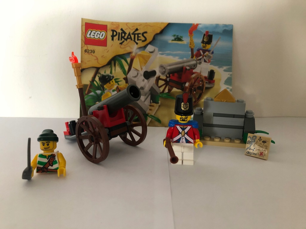 LEGO 6239 Pirates Walka z użyciem armaty