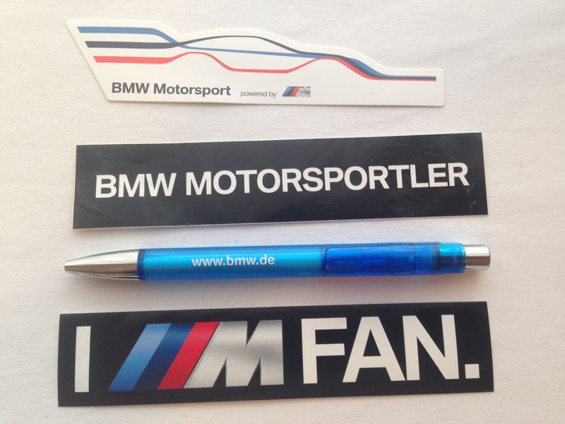 BMW M MOTORSPORT + dlugopis