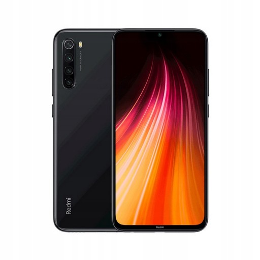 Xiaomi Redmi Note 8 4/64GB Mądry Telefon - Czarny