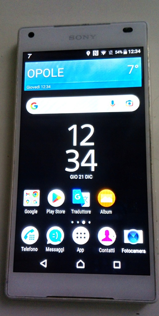 Smartfon Sony XPERIA Z5 Compact 2 GB / 32 GB biały