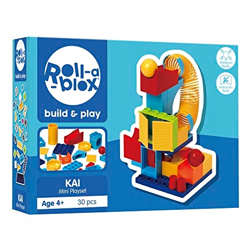 Rollablox 80183 PETERKIN Kai Mini Playset, Roll and Play