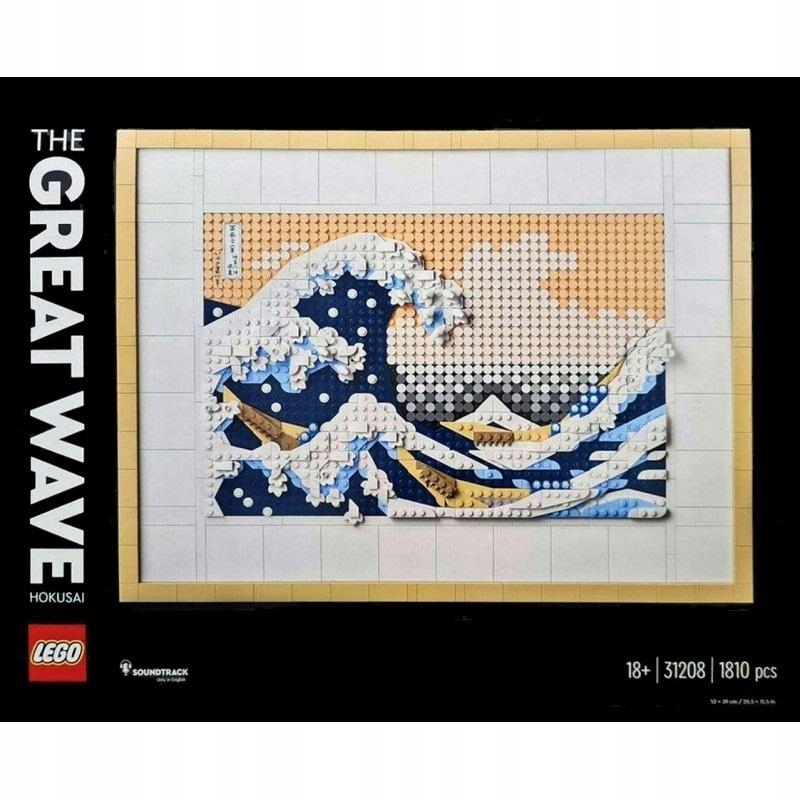 LEGO ART 31208 WIELKA FALA Z KANAGAWY -
