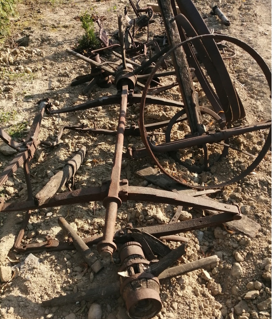 Części bryczka komplet z 1910 r