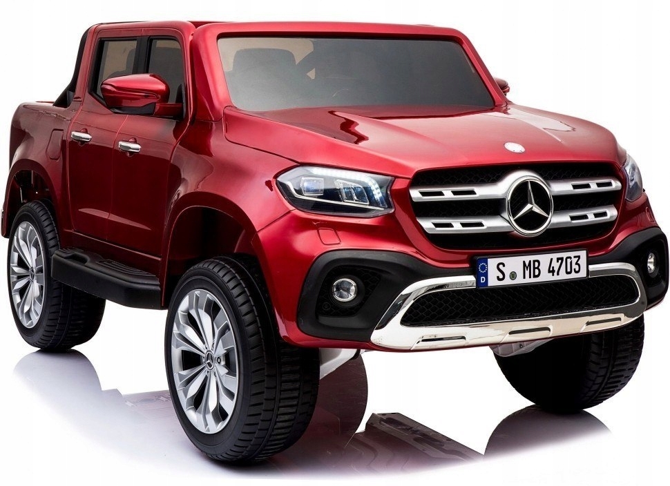 MERCEDES X LICENCJA, 4X4, 2x12V PANEL MP4, 5 PUNKT