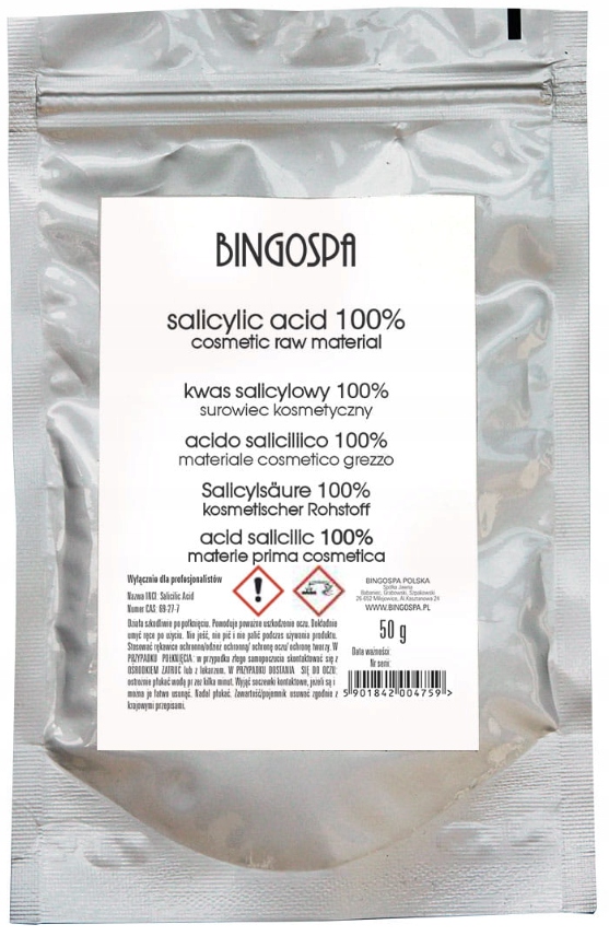 BINGOSPA Kwas salicylowy 100% trądzik i cera 50g