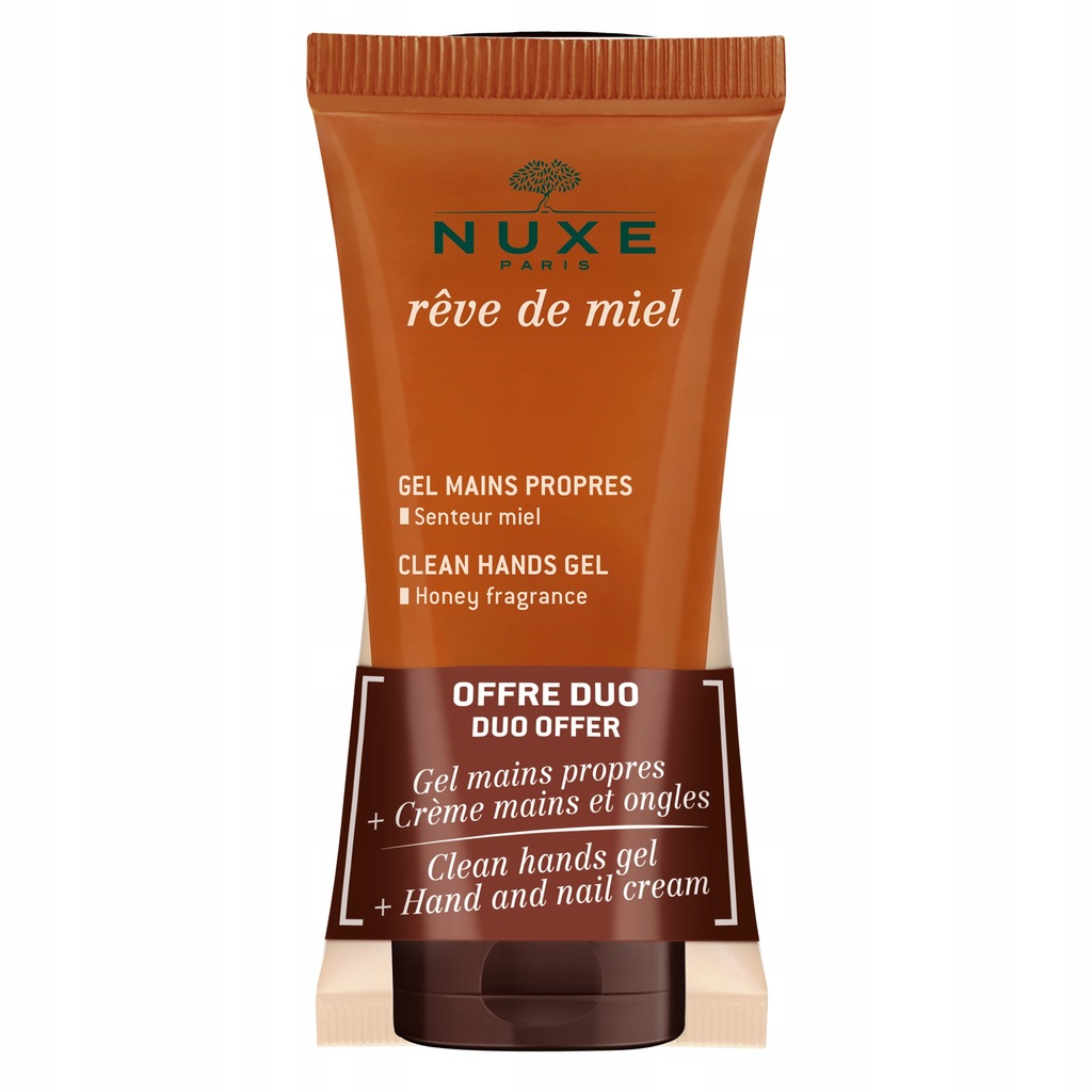 Nuxe Reve de Miel krem do rąk+żel czyste dłonie